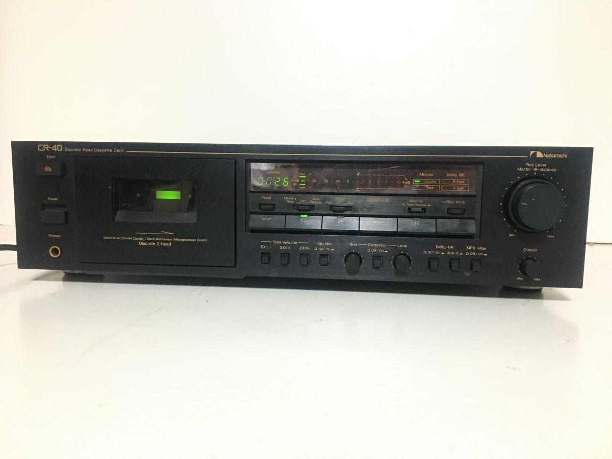 Yahoo!オークション -「ナカミチ cr-40」の落札相場・落札価格