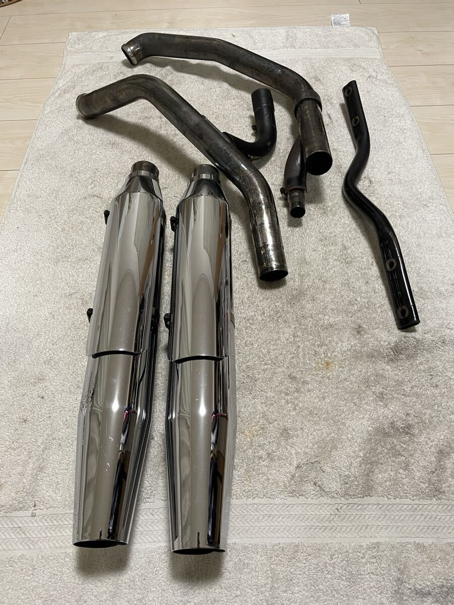 Yahoo!オークション -「ダイナ マフラー ステー」(ハーレー