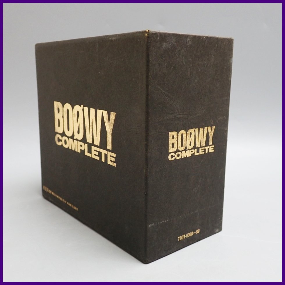 Yahoo!オークション -「boowy complete box」(CD) の落札相場・落札価格