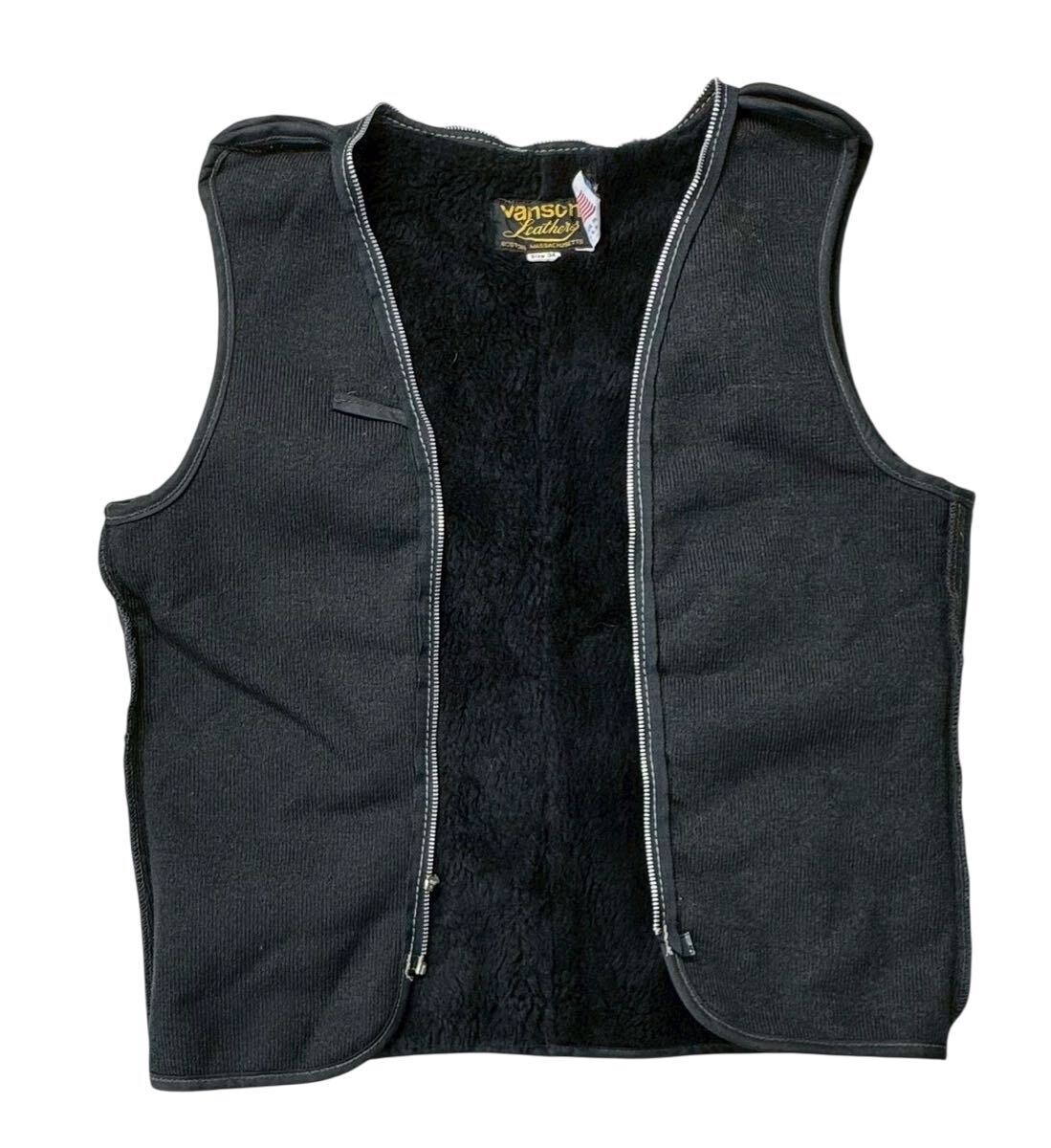 Yahoo!オークション -「vansonレザーベスト」の落札相場・落札価格