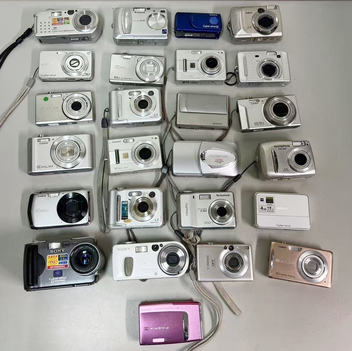 デジカメ まとめ売り コンデジ ジャンク 9台 チェキ eos など 2025年