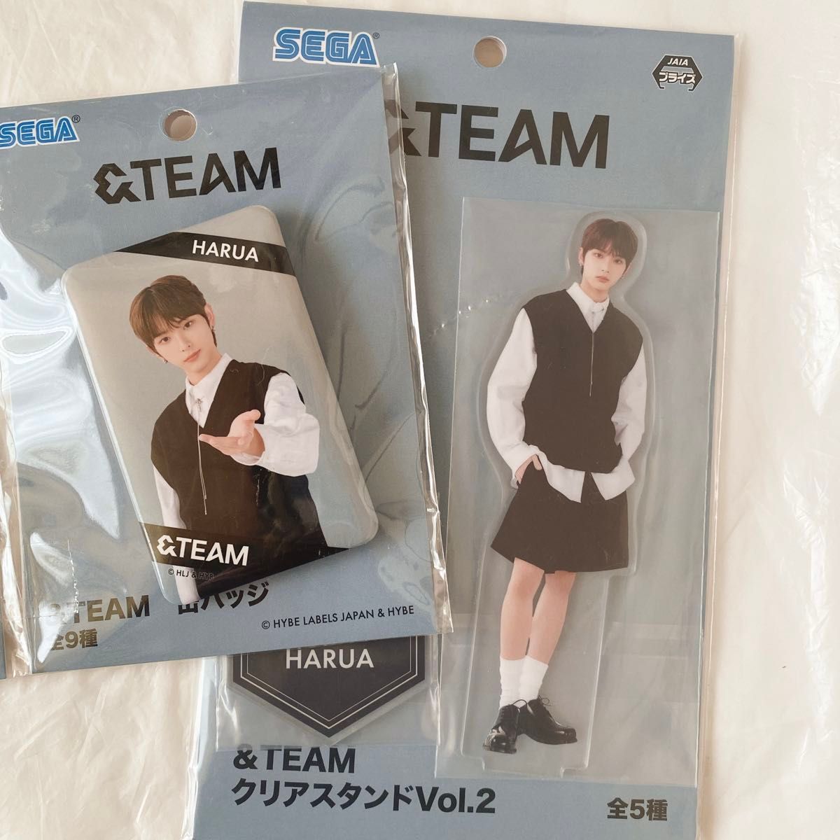 ＆TEAM アニメイト イラスト 缶バッジ harua ハルア ランダム｜Yahoo