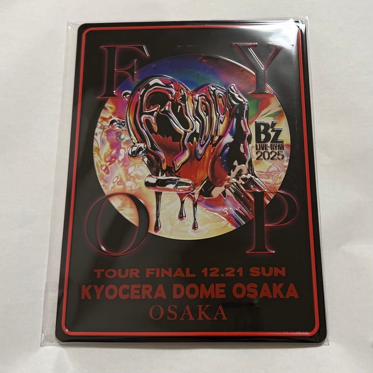 B'z 稲葉浩志 松本孝弘 FYOP ツアー会場限定ステッカー LIVE-GYM 2025