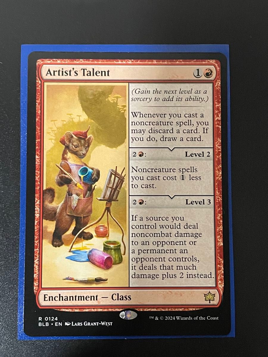 4枚セット】新品未使用【Foil】英語(124)《美術家の才能/Artist's