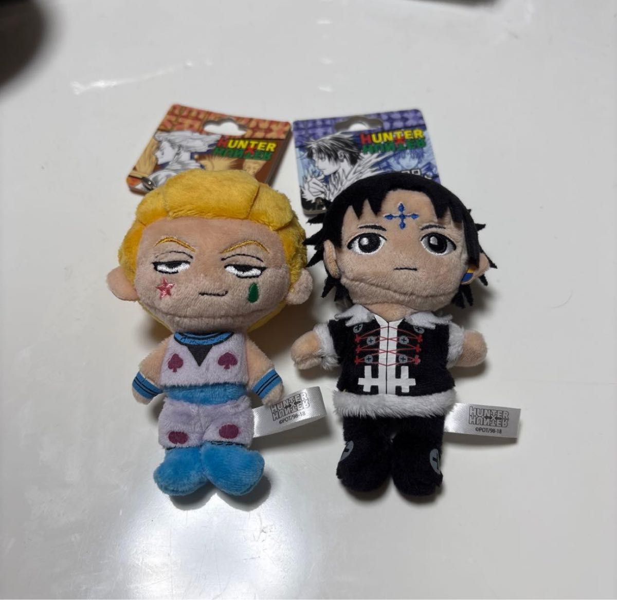 HUNTER×HUNTER ちょぴぬい クロロ ヒソカ イルミ ぬいぐるみ ポスタ