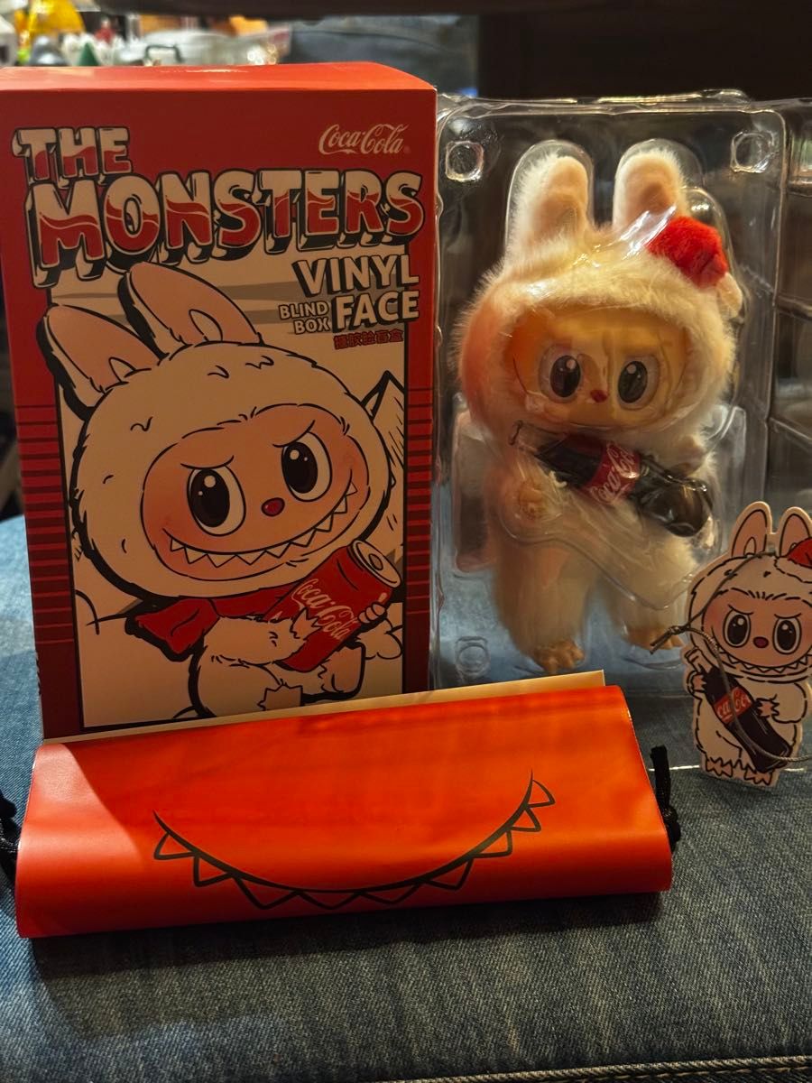 日本未発売】The Monsters VINYL FACE Labubu ラブブ コカコーラ