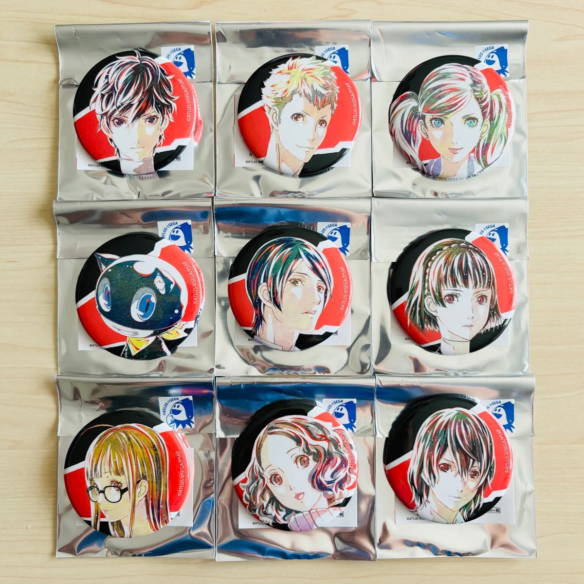 ペルソナ5 the Animation ごろりんアクリルキーホルダー 全9種 主人公