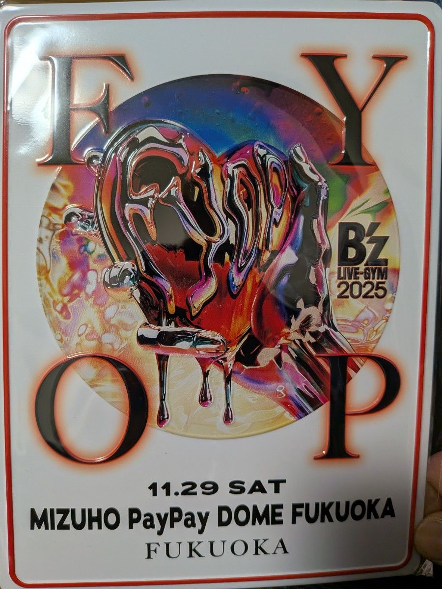 B'z LIVE-GYM 2025 FYOP 11/16 愛知 名古屋 バンテリンドーム