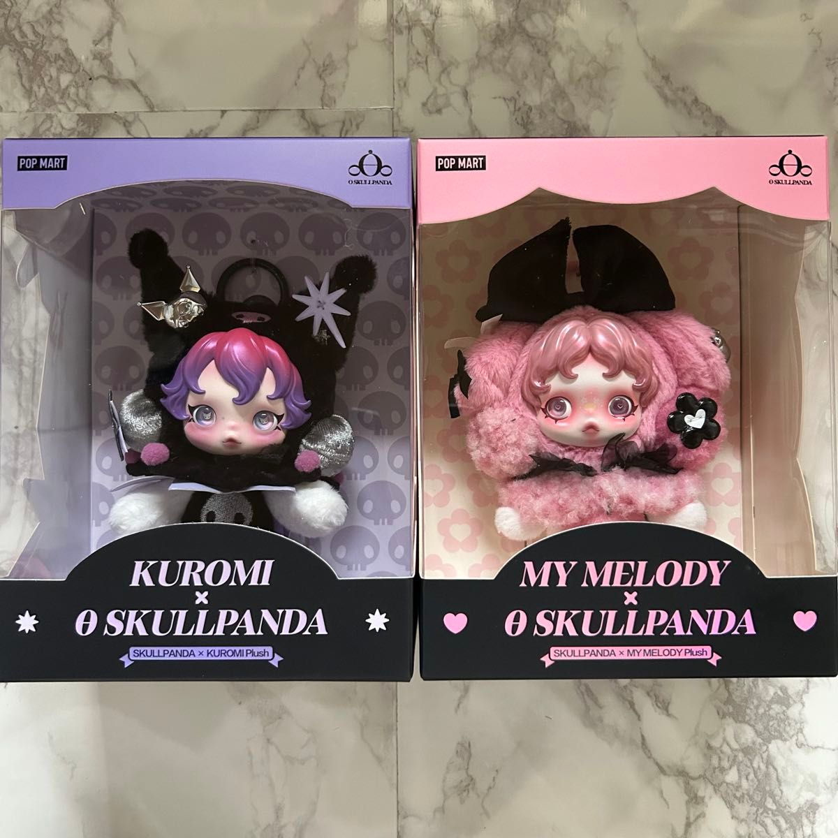 POPMART スカルパンダ×マイメロ＆クロミ 2体セット SKULLPANDA｜Yahoo