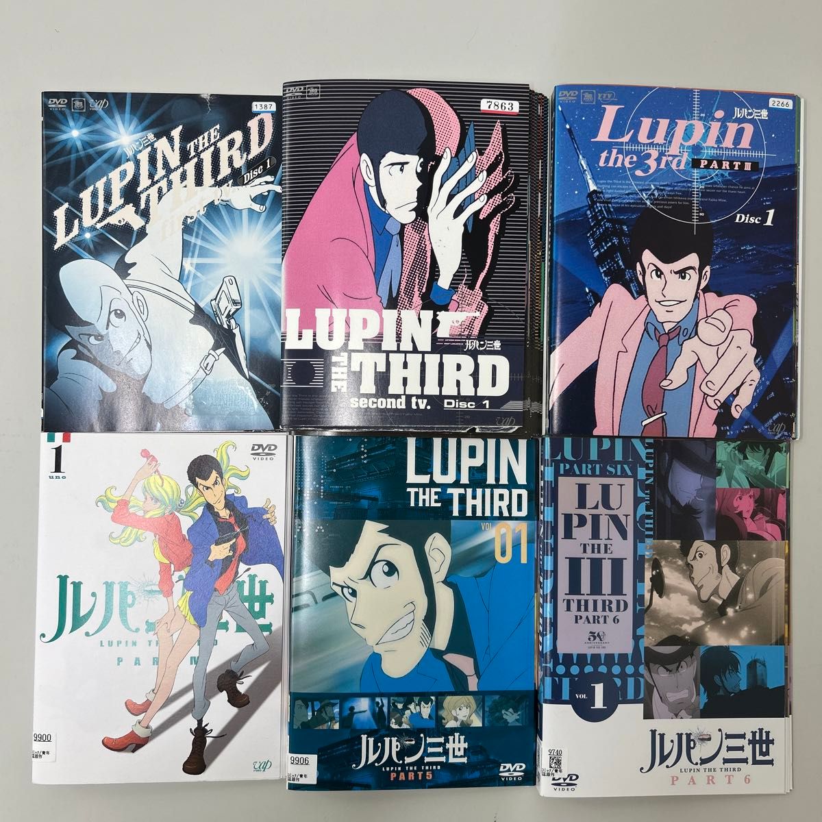 ルパン3世 DVDコレクション 全57巻セットの1/2（複数に分けて配送