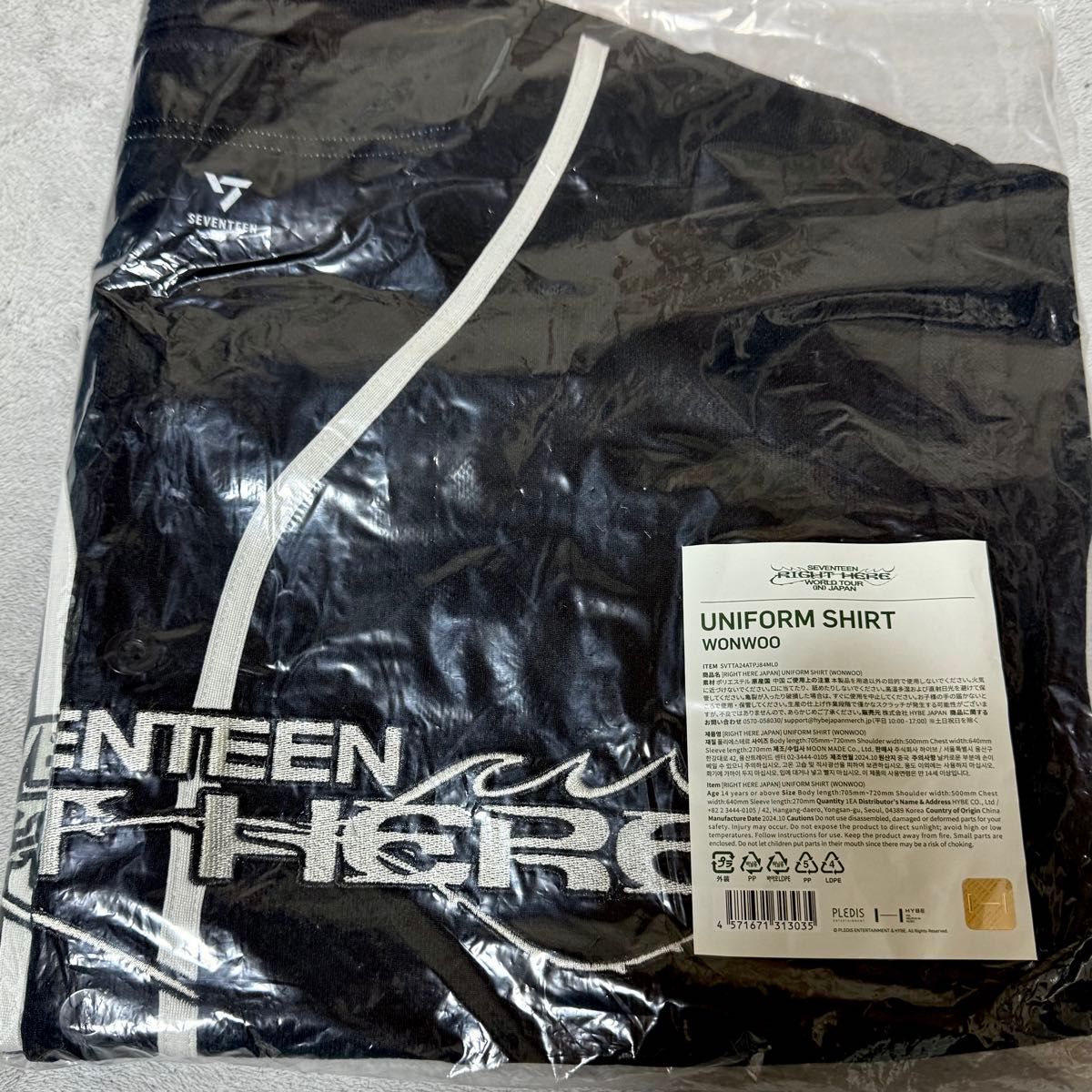 新品 ウォヌSEVENTEEN セブチ RIGHT HERE JAPAN ビック フォトタオル