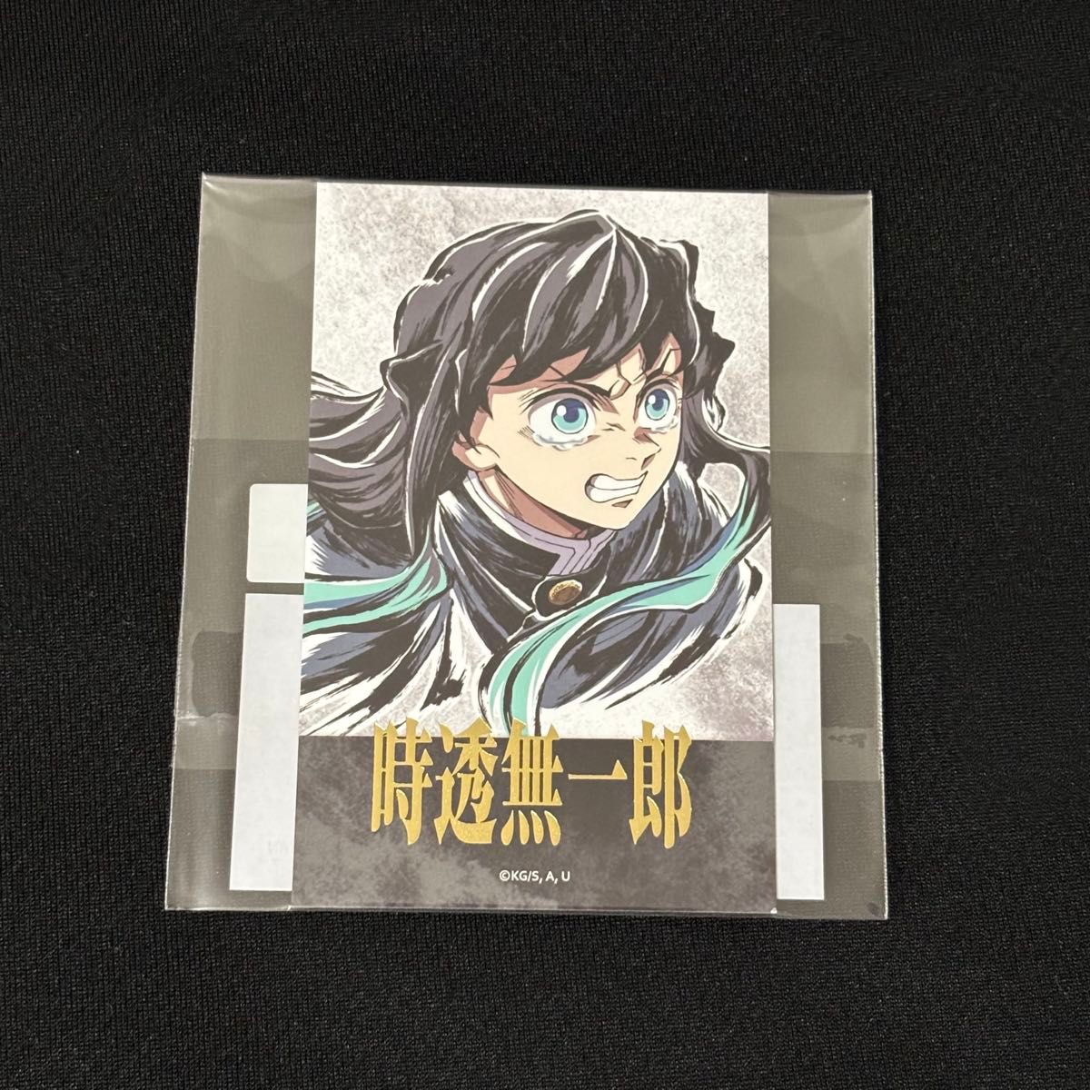 時透無一郎 箔押し缶バッジ 2種セット 鬼滅の刃 WEBSHOPくじ コミケ