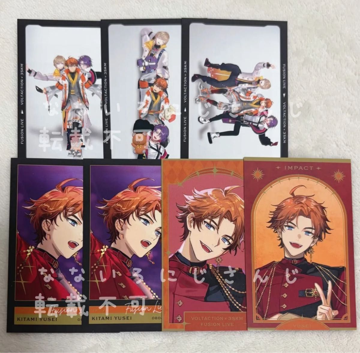 にじさんじ 北見遊征 誕生日 缶バッジ チェキ風カード セット｜Yahoo