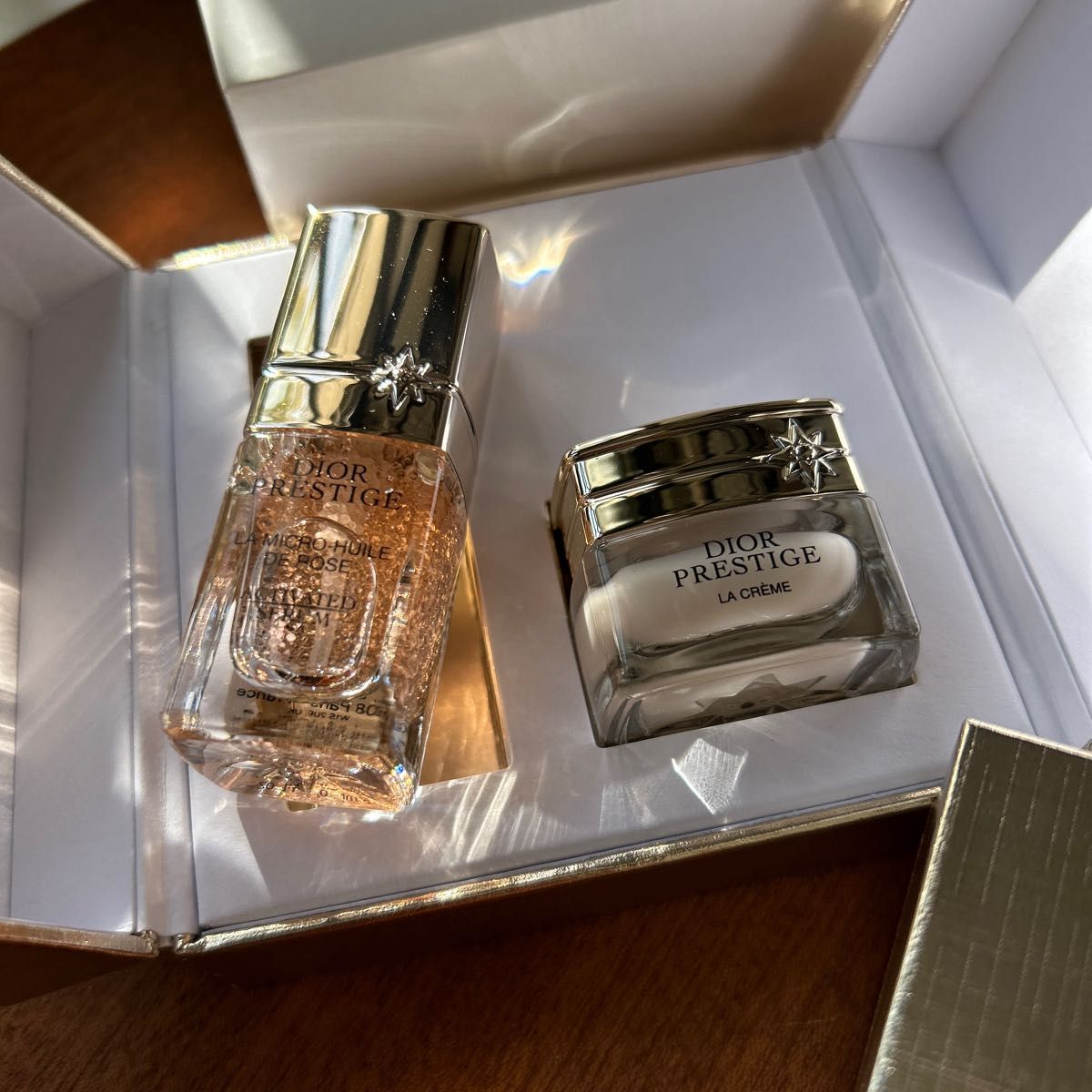 2組〉DIORPRESTIGE 豪華ギフト3製品BOX ラクレームN ルネクター