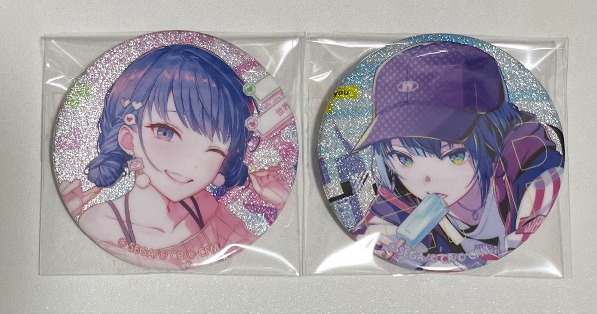 プロジェクトセカイ プロセカ グリッター缶バッジ vol 46C 桐谷遥