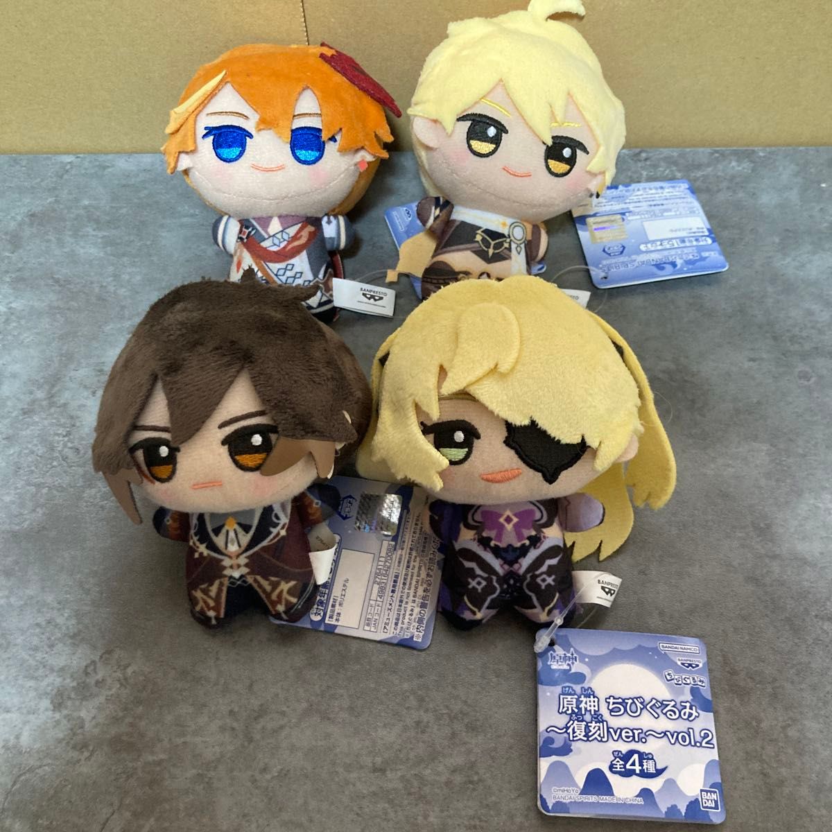 原神 ちびぐるみ vol 2 鍾離とタルタリヤ｜Yahoo!フリマ（旧PayPayフリマ）