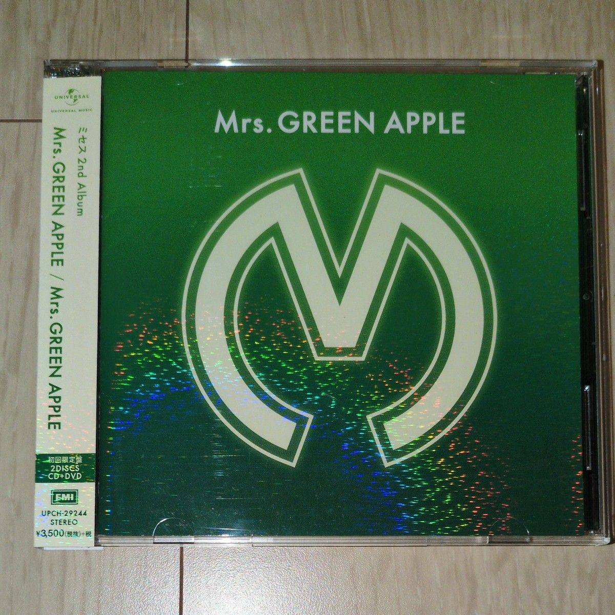 新品未開封 Mrs GREEN APPLE 10 初回限定盤 CD+DVD 封入シリアルコード