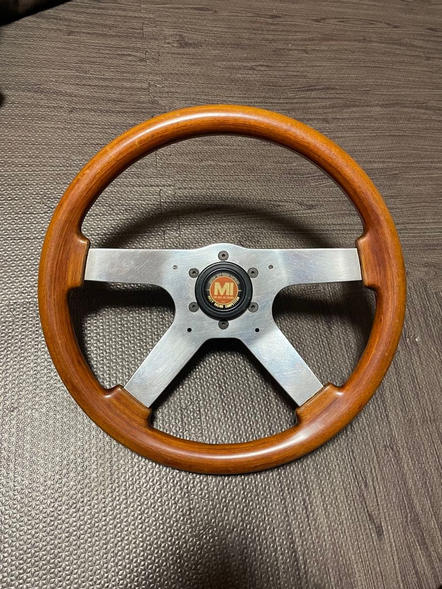 シンディ クロームレディウッドステアリング デコトラ バニング