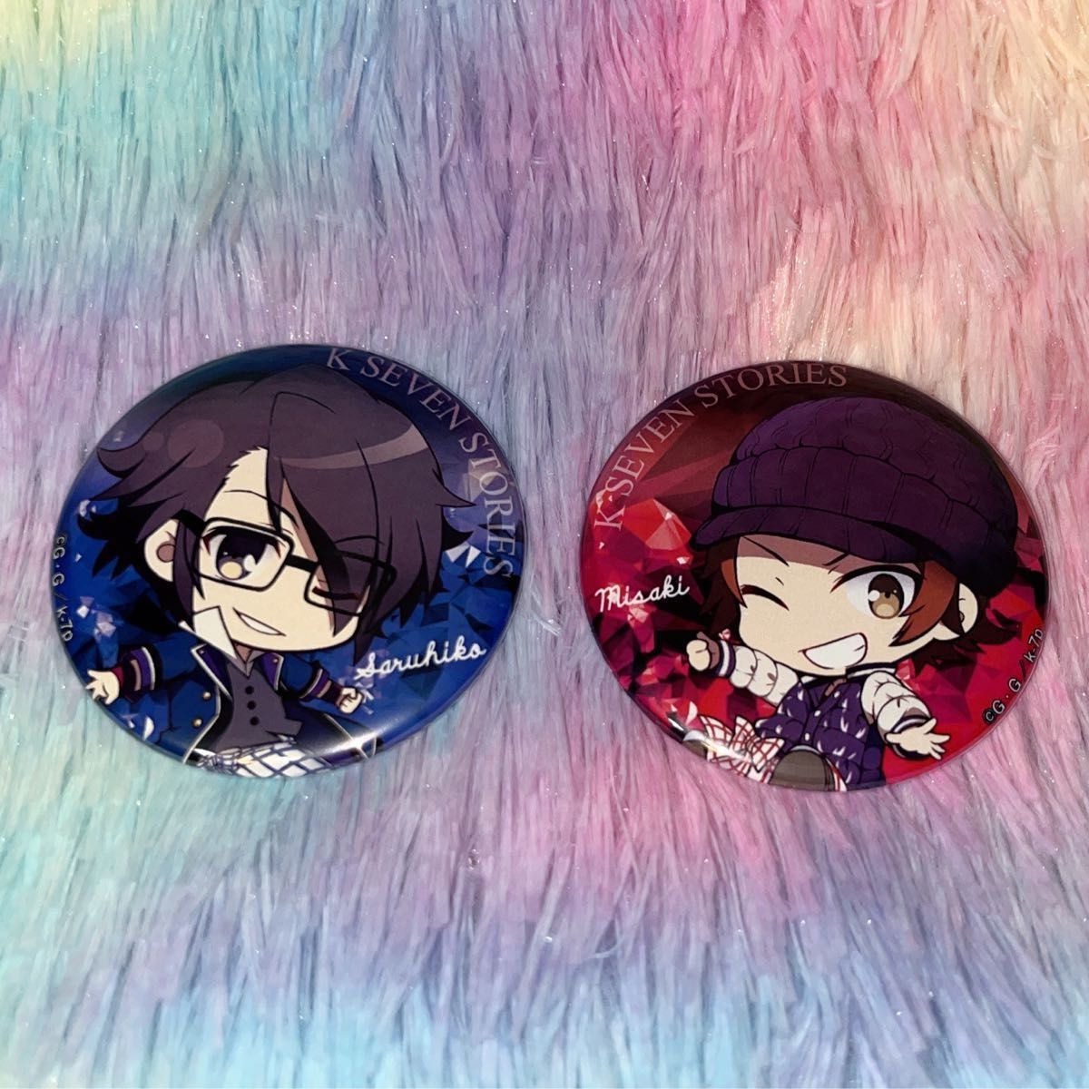 アニメK 伏見猿比古 八田美咲 ぬいぐるみキーホルダー｜Yahoo!フリマ