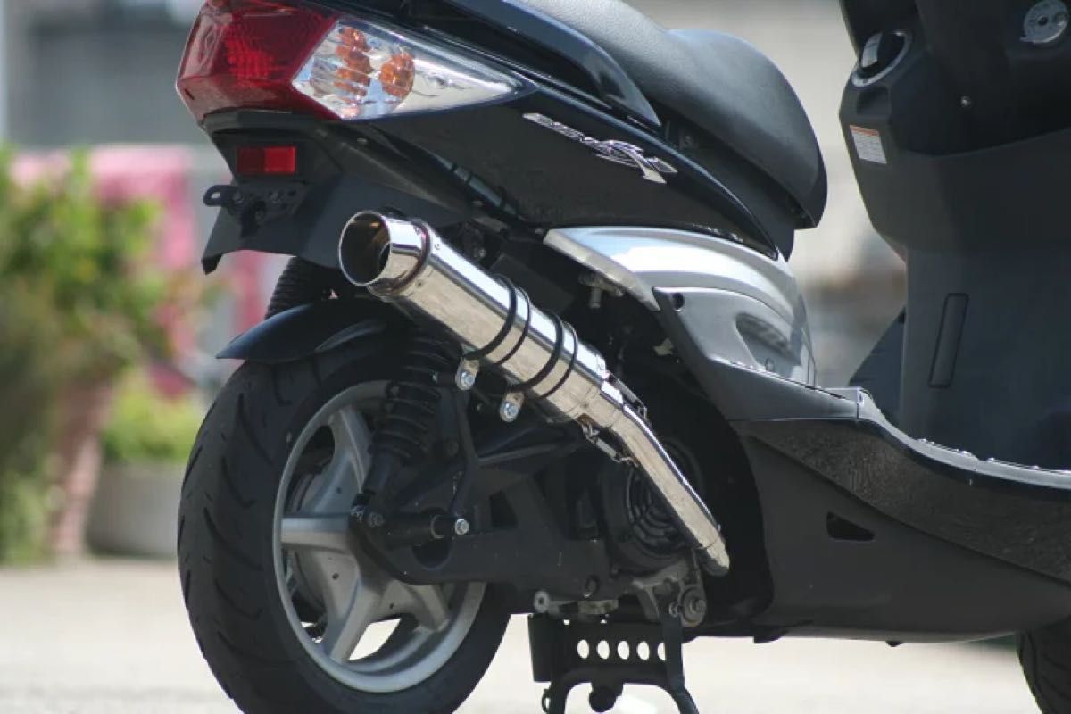 シグナスX社外ファイバーテールシーケンシャル7色レインボー3型se44j