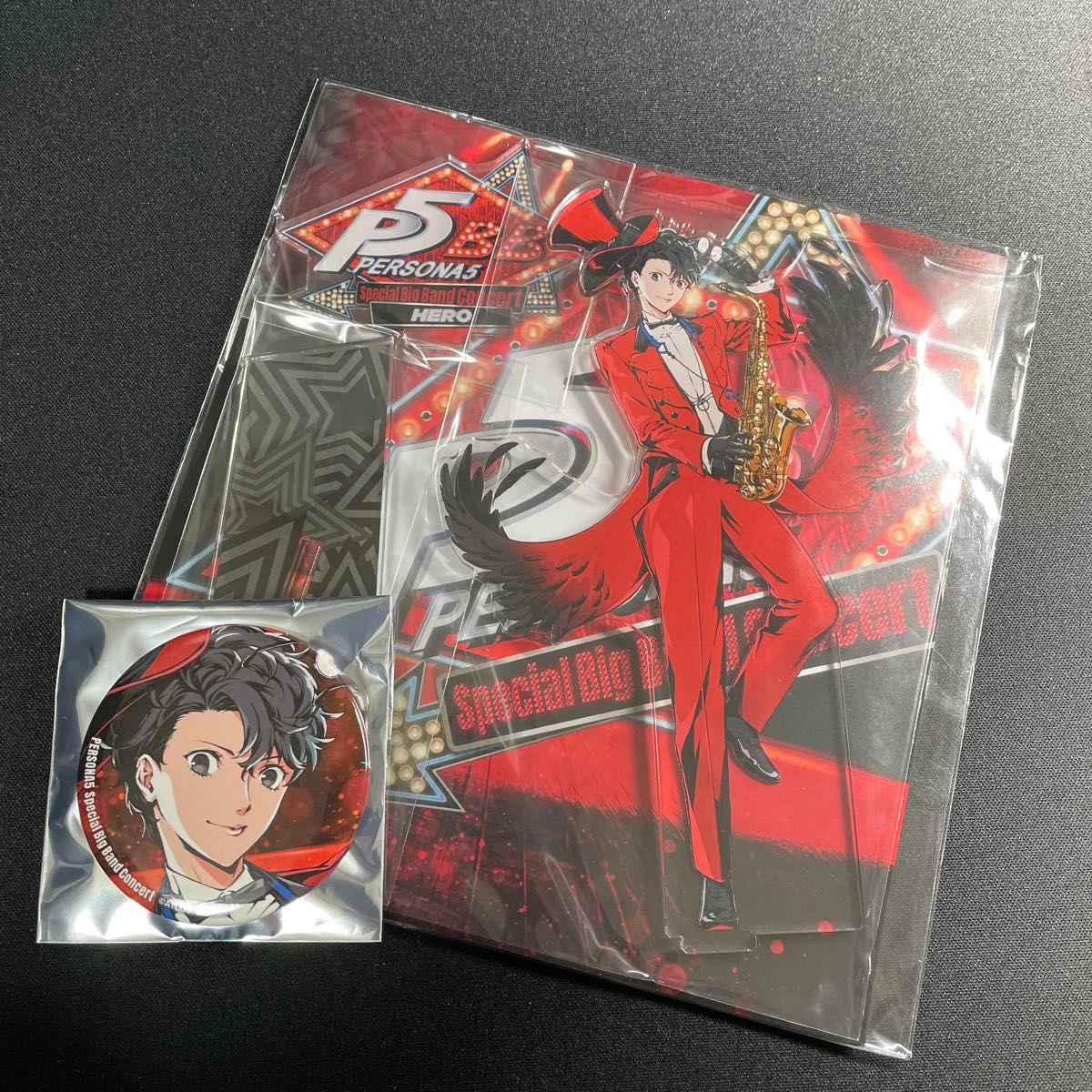 ペルソナ5 総攻撃 主人公 缶バッジ コトブキヤ ジョーカー 雨宮蓮 1個