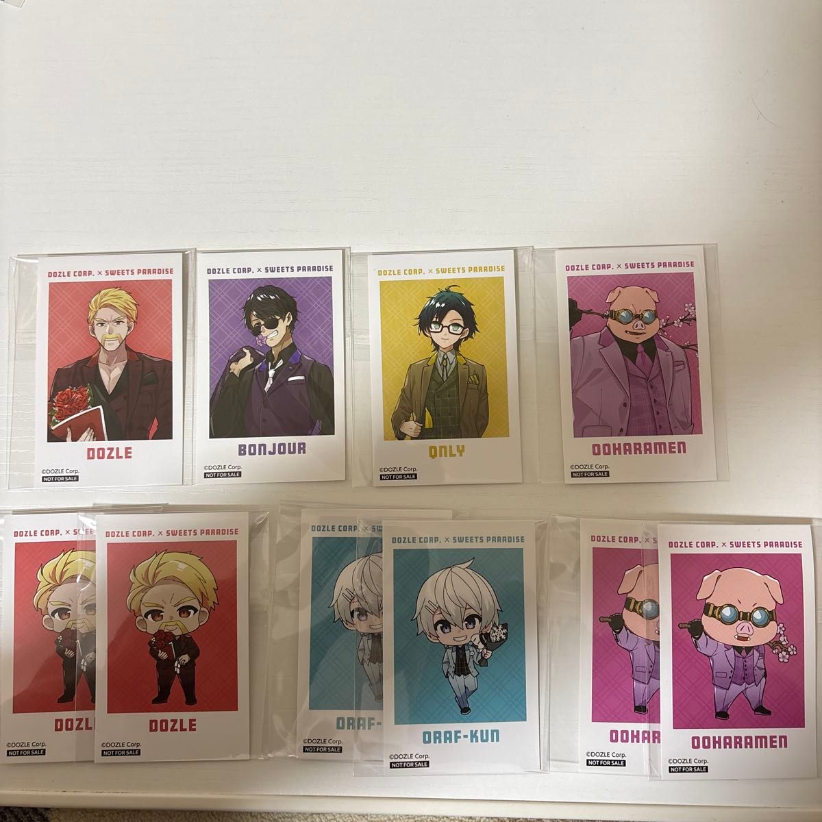 暗殺教室 ポストカード スイパラ コンプ カエデ カルマ 烏間先生 渚