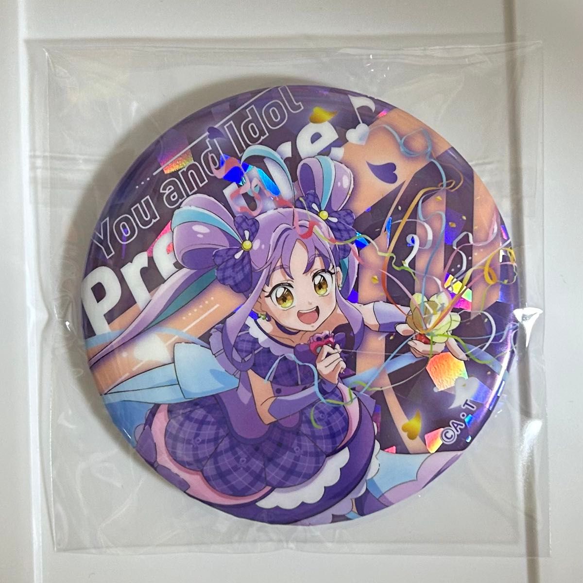 キミとアイドルプリキュア キミプリ展 キュアキュンキュン 缶バッジ