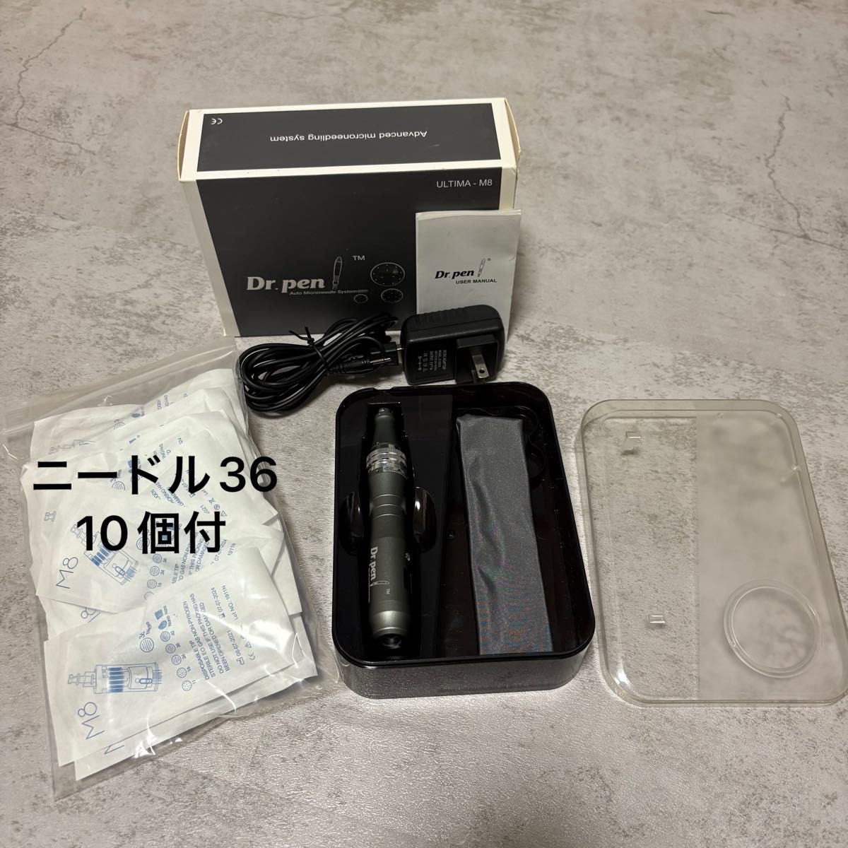 美品Dr.pen ULTIMA-M8 美顔器ダーマペン箱・付属品付き/動作確認済 美