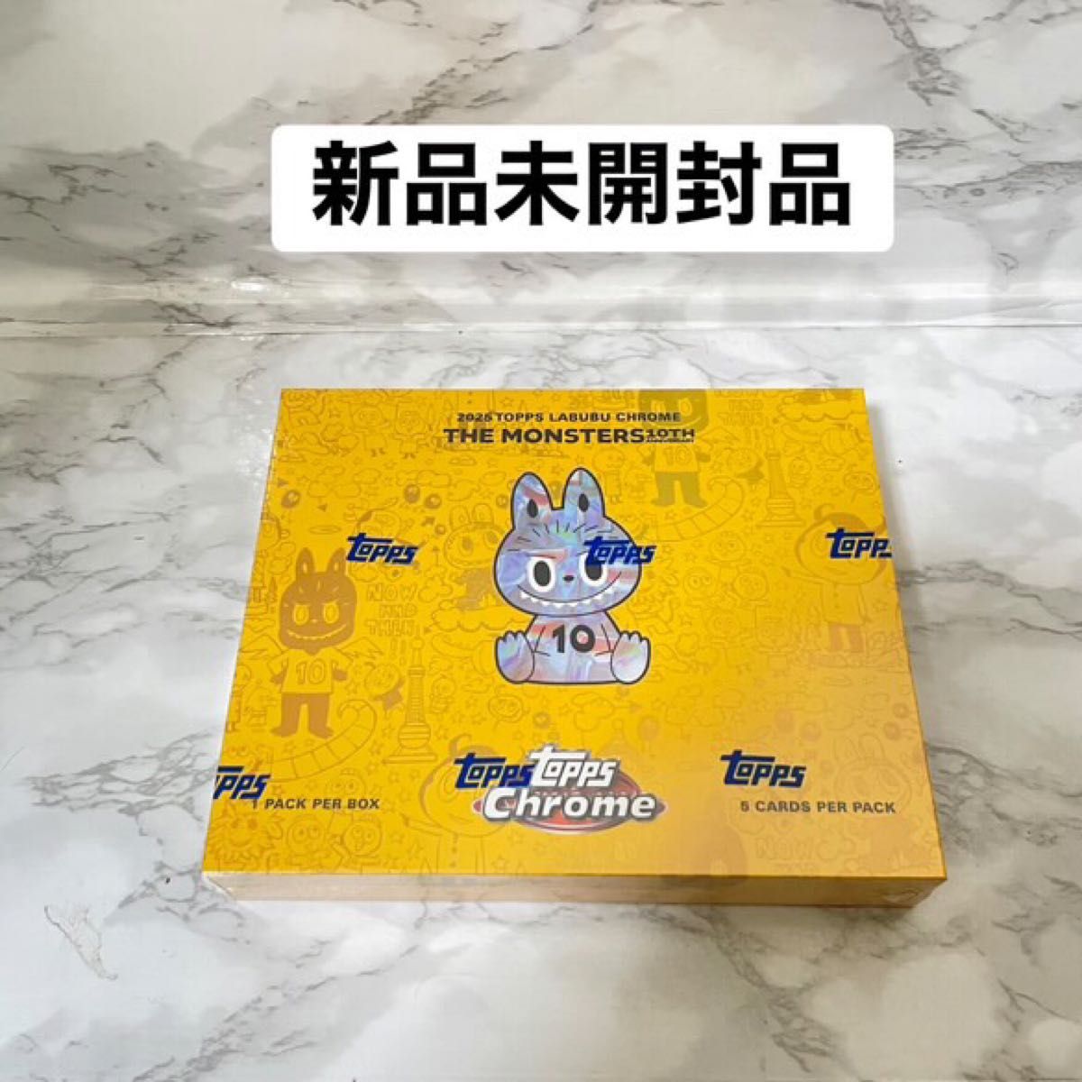 Topps Chrome ラブブ 10周年記念ボックス 2025 BOX 【3/2までクーポン