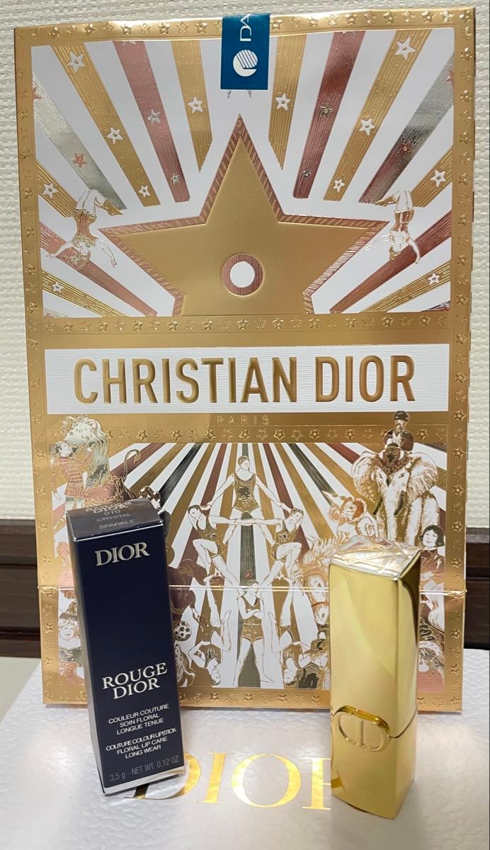 Dior ルージュ ディオール 010 クリスタル スパークル ホリデー