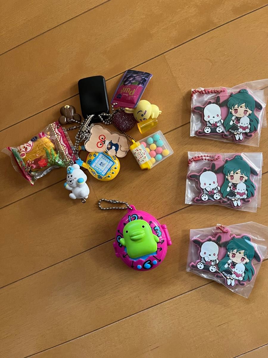 たまごっちぬいぐるみキーチェーン 4種セット 初代 初期 レトロ 当時物