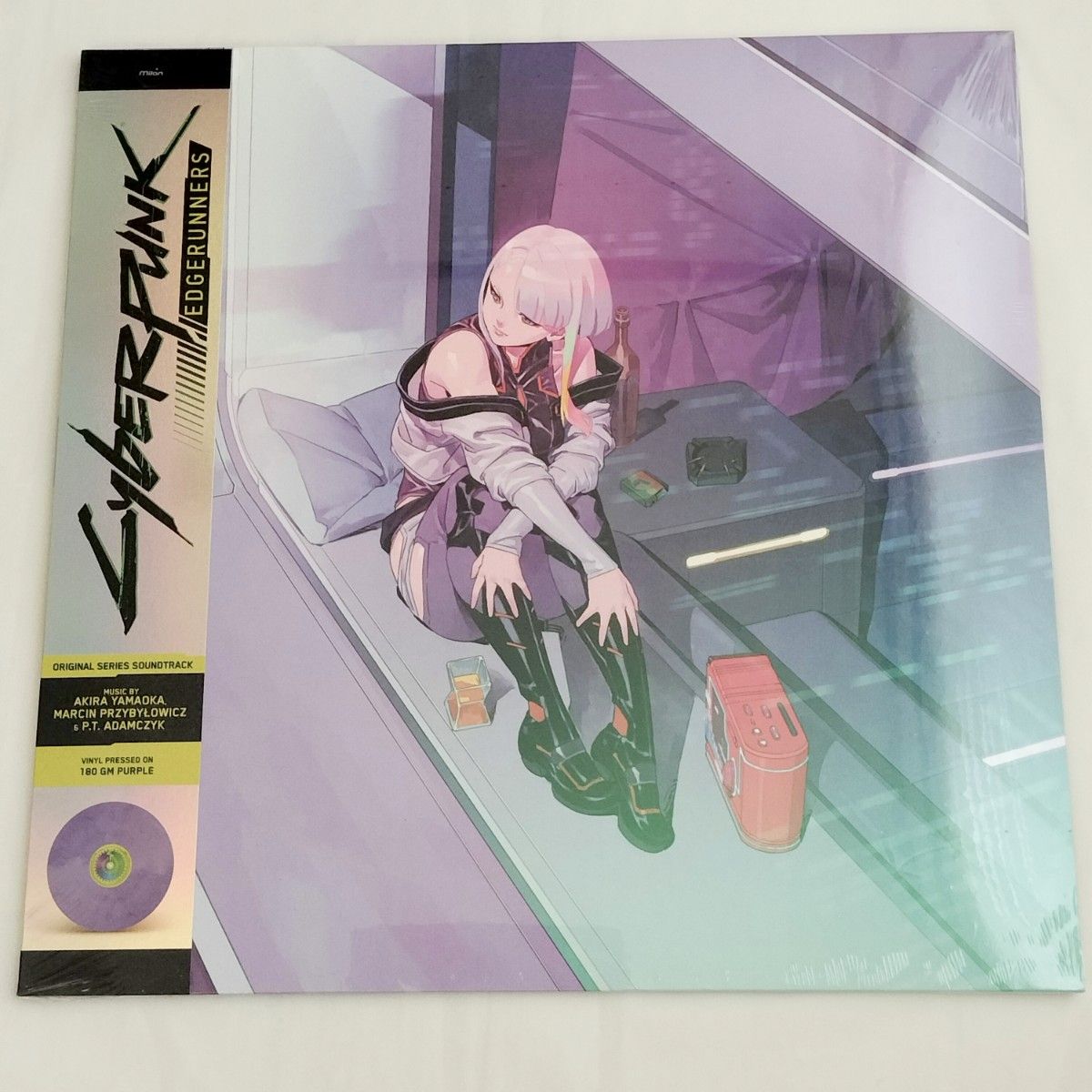 ルックバック アナログ盤 レコード LP ルックバック展 特典付き 缶