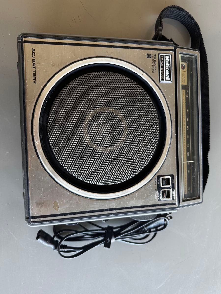 ナショナル パナソニック R-72 クルン 昭和レトロ 動作確認済 National