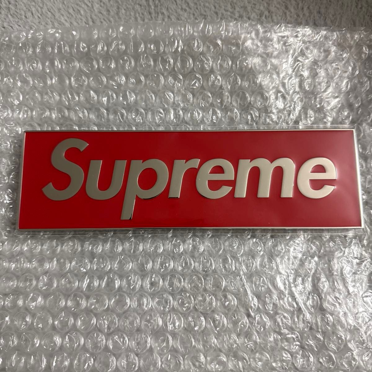 黒赤2色セット Supreme Box Logo Car Emblem ボックスロゴ｜Yahoo