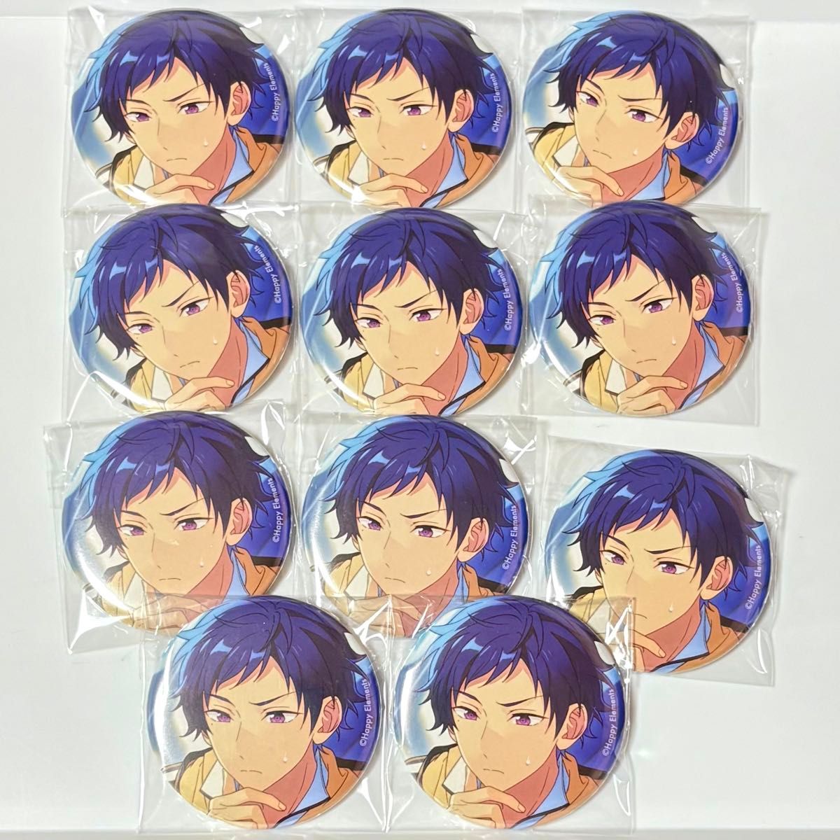 あんスタ 缶バッジ コレ缶 2025 Sep Casual 開花前 幼少期 ルクバ 巴日