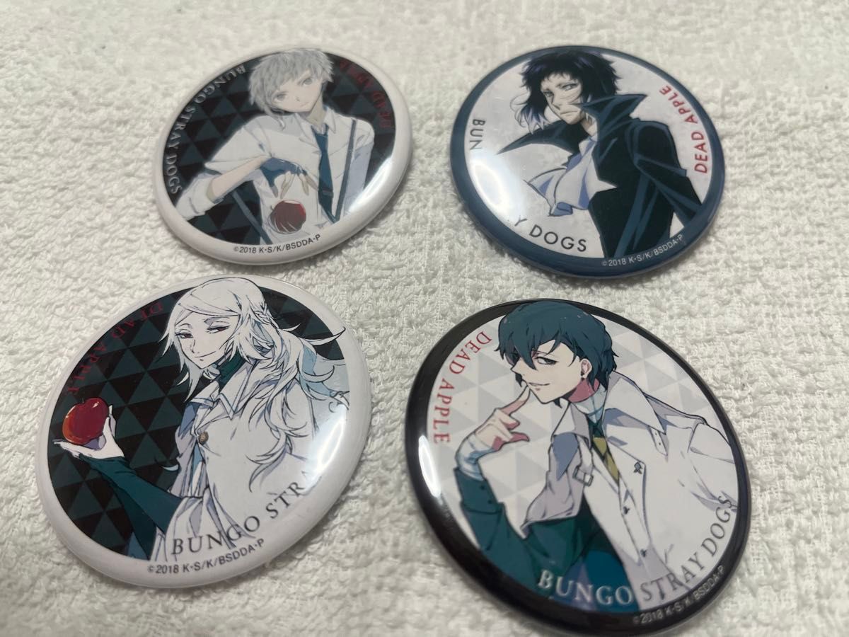 文豪ストレイドッグス 缶バッジ他 TOWER TRIP 太宰治 中島敦7点セット