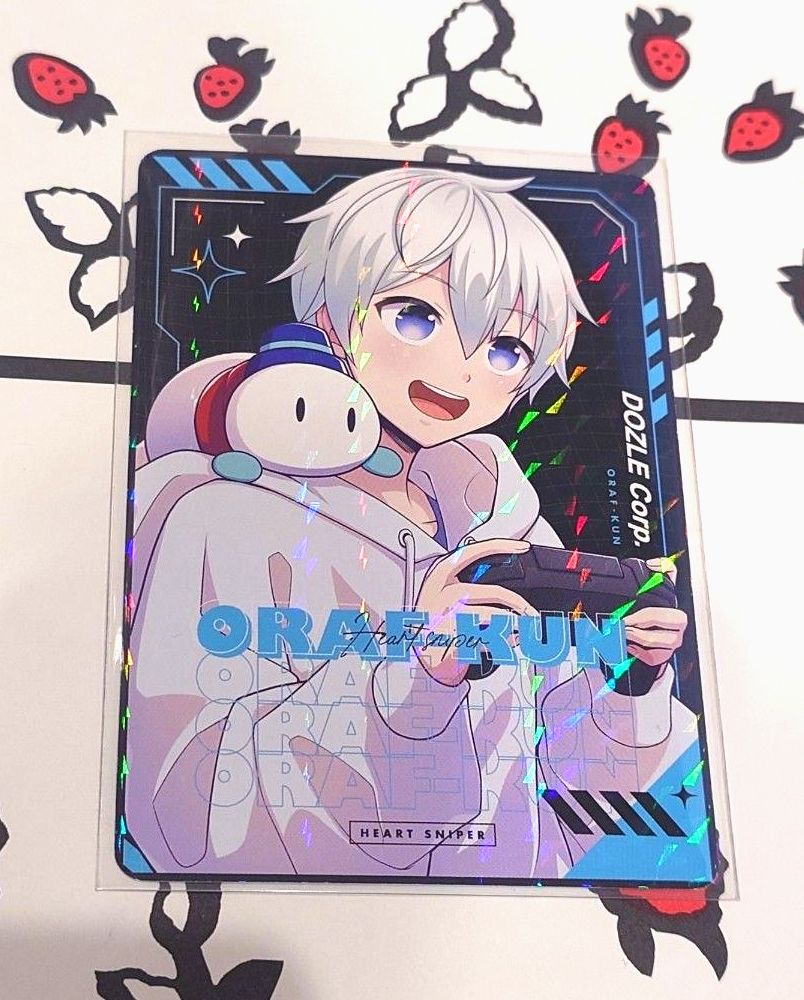 ドズル社 大正ロマン GIGO クリアカード おらふくん 等身 ゆきだるま