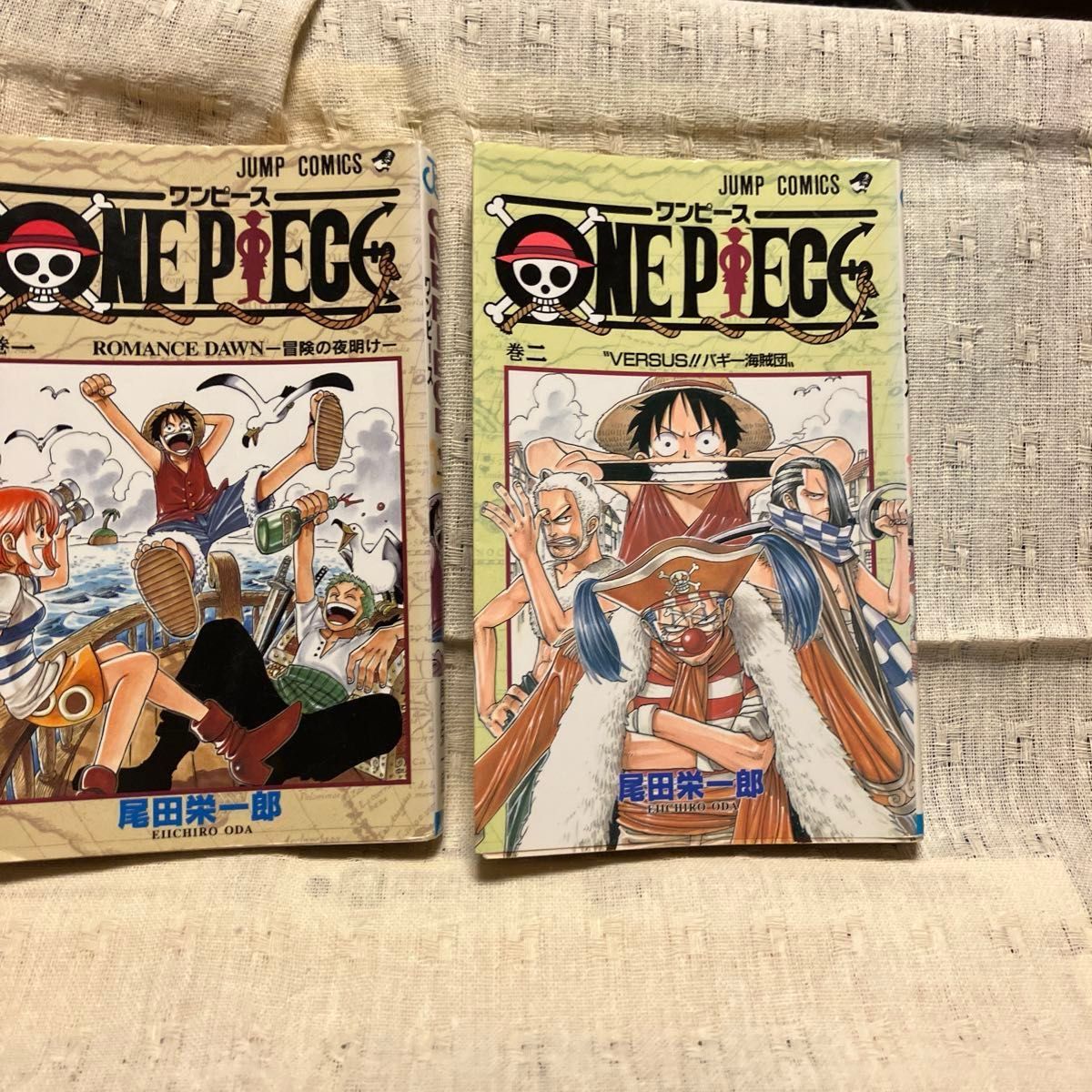 匿名配送】漫画 単行本 ONE PIECE ワンピース 初版 2〜12巻セット