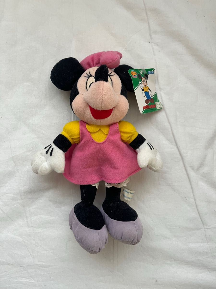 昭和レトロ】ミニー マウス 特大サイズ ミニーちゃん ぬいぐるみ