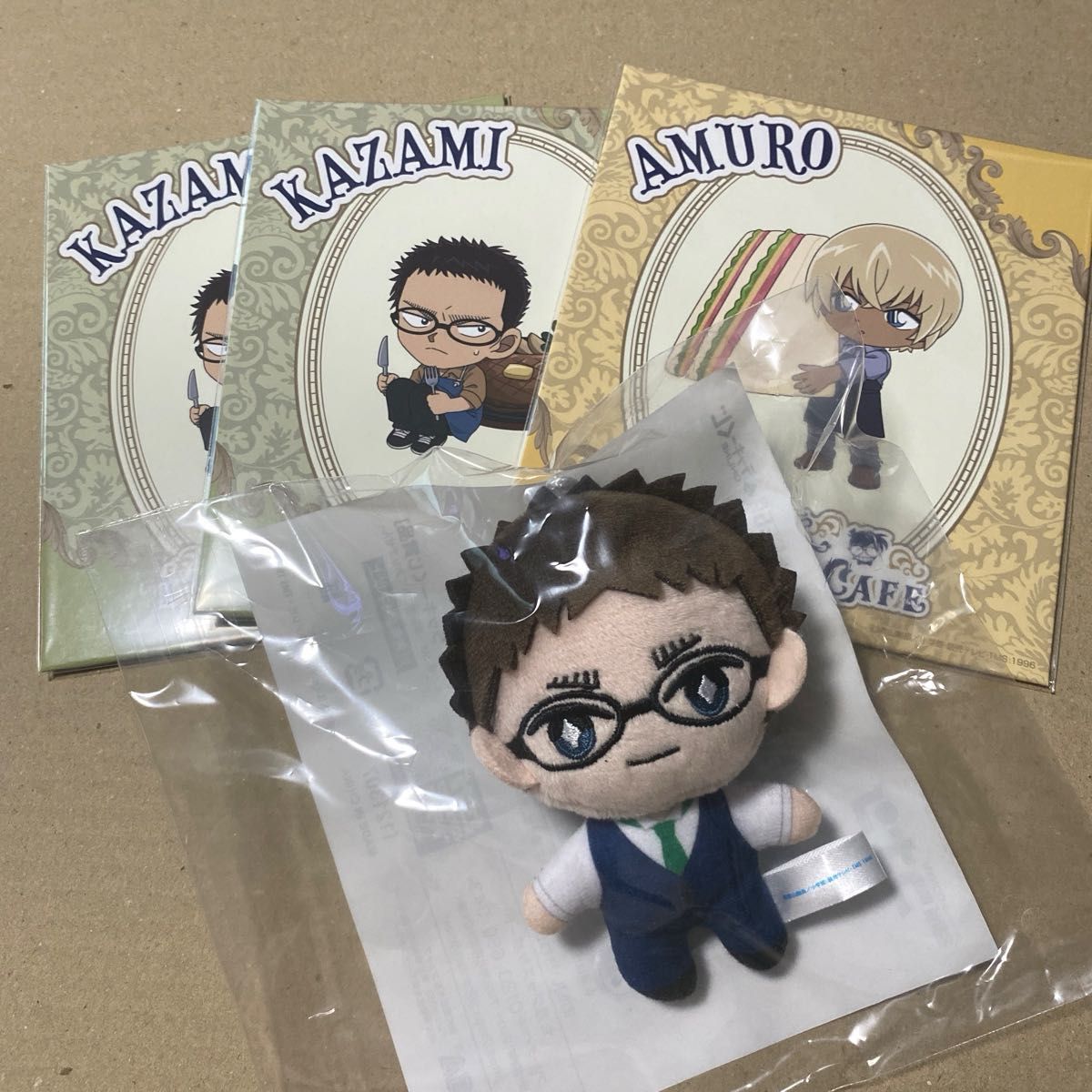 名探偵 コナン 安室 透 フェイス クッション ぬいぐるみ セット 新品