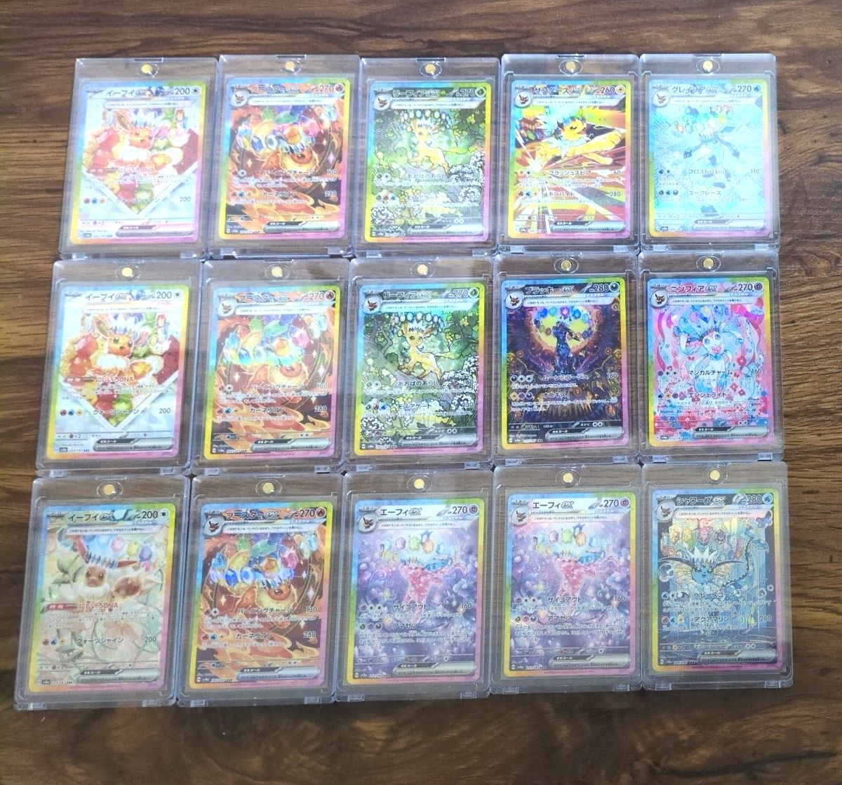 本日限定】テラスタルフェスex ブイズ sar 全種類 13枚 セット