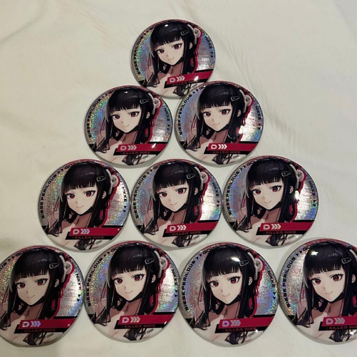 勝利の女神 NIKKE 缶バッジ 紅蓮｜Yahoo!フリマ（旧PayPayフリマ）