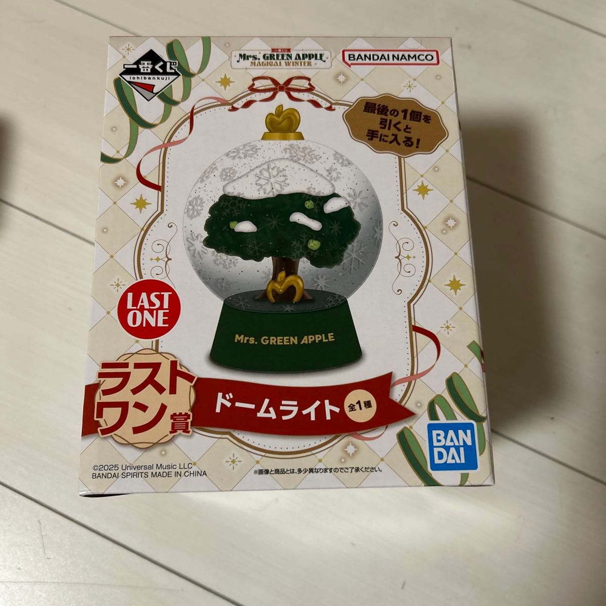 一番くじ Mrs GREEN APPLE ラストワン賞 ルームライト｜Yahoo!フリマ