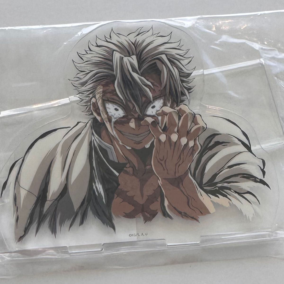 鬼滅の刃 コミケC107 くじ B賞 アクリル色紙 不死川実弥 Wエラー版激