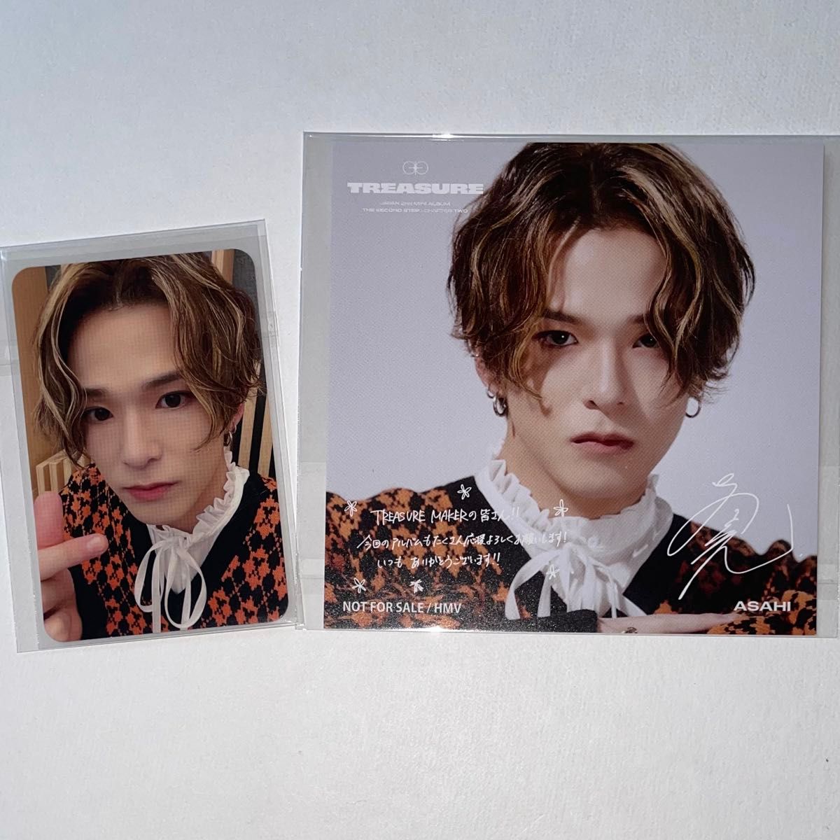 TREASURE アサヒ PILOT パイロット MD weverse 特典 トレカ セルカ