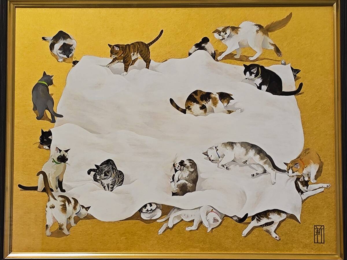 2026年最新】Yahoo!オークション - 動物画(油彩 絵画)の中古品・新品