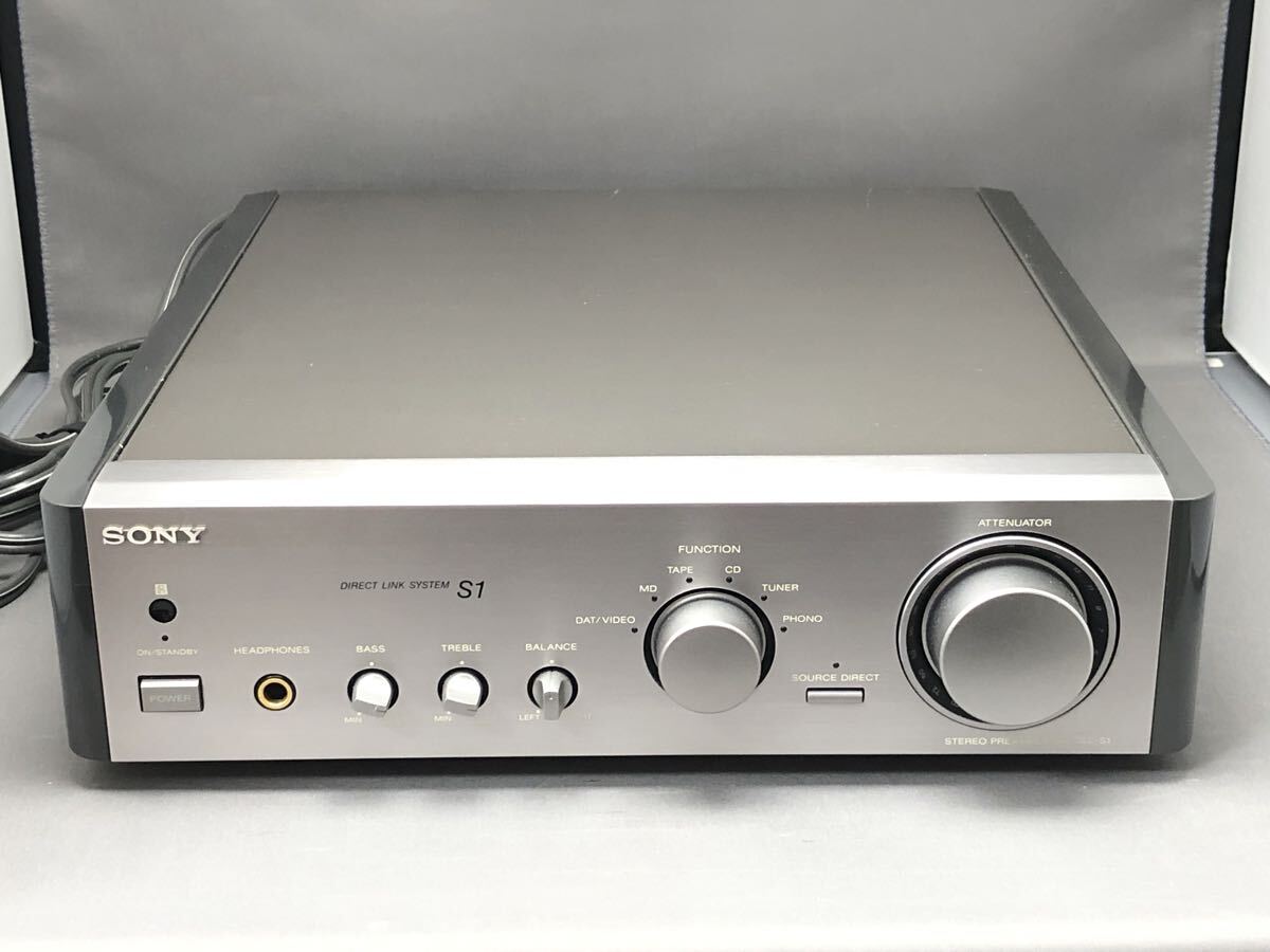 極美品】動作良好 SONY TAE-S1 ソニー ステレオプリアンプ 極美品