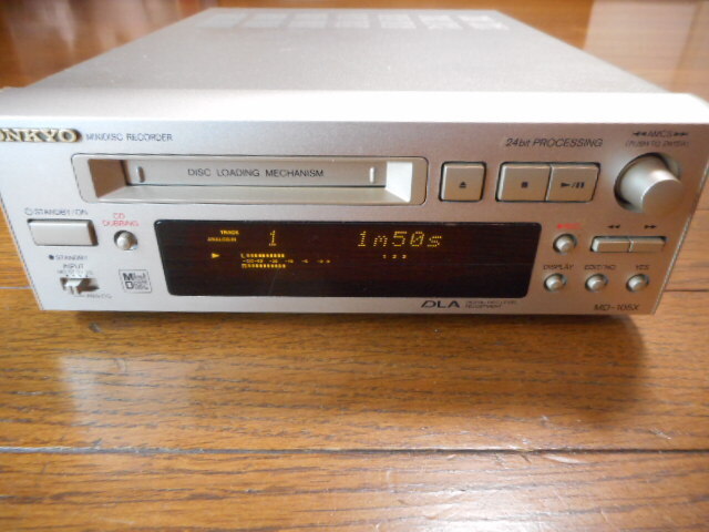 Yahoo!オークション -「onkyo md-105x」の落札相場・落札価格