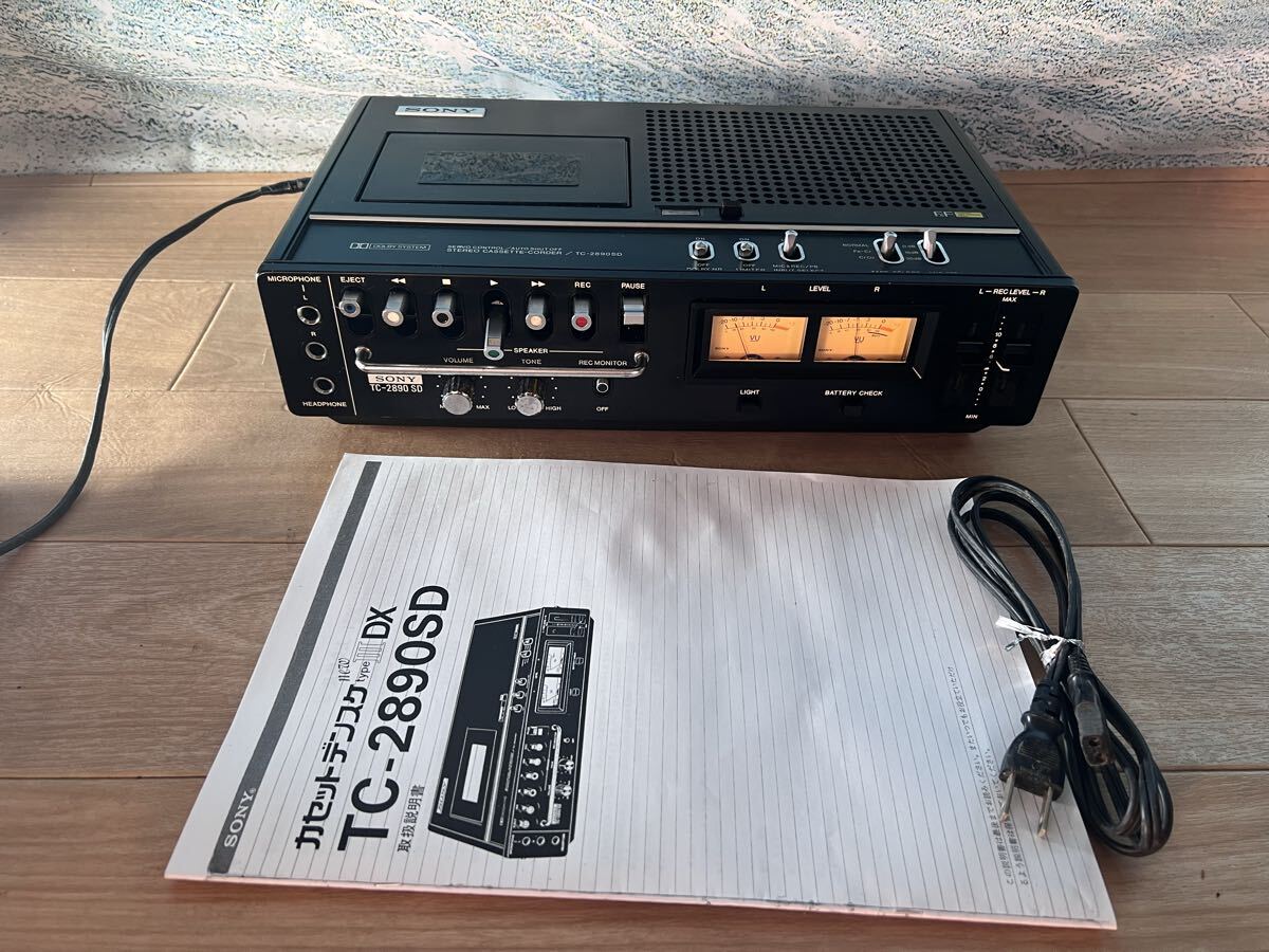 Yahoo!オークション -「カセットデッキ sony tc-2890」の落札相場