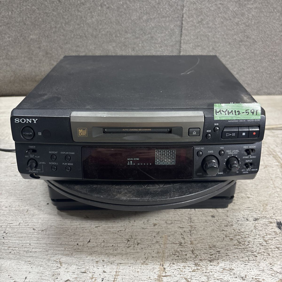 Yahoo!オークション -「sony mds-s38」の落札相場・落札価格